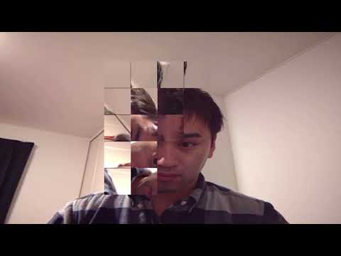 Cameraの映像をグリッドで分割＆回転 openFrameworks OpenCV