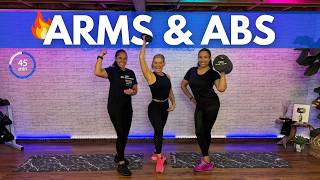 45 Min Arms and Abs Burner - Dumbbells ONLY