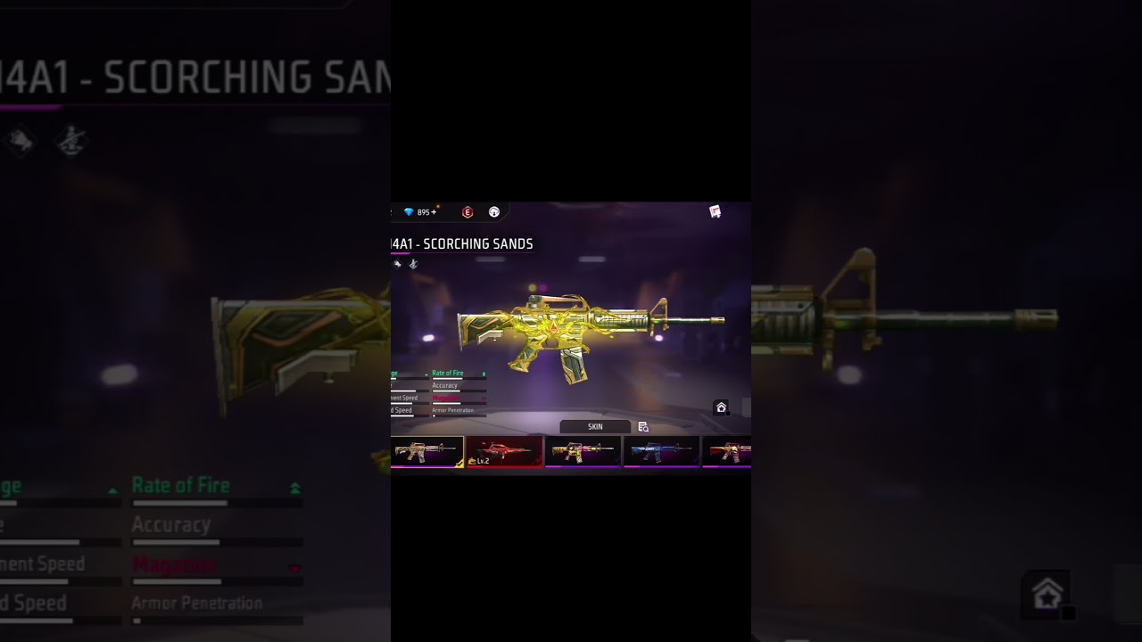 Best m4a1 gun skin in 99 level account\\