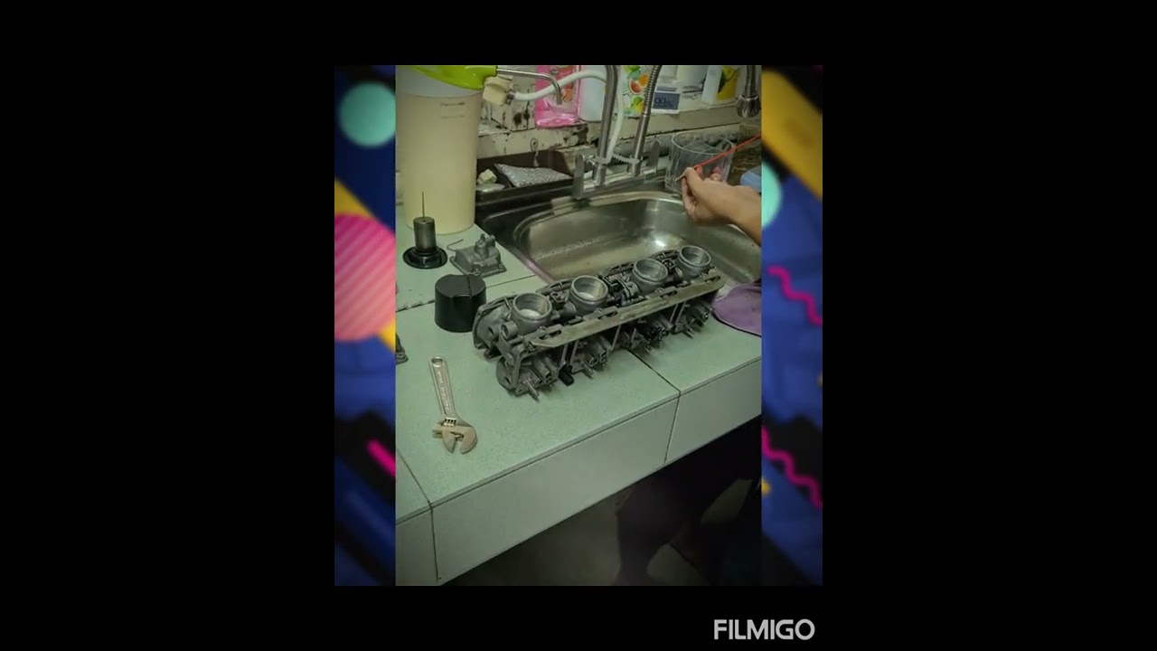 Servicing CBX 750 Carburettor  😉