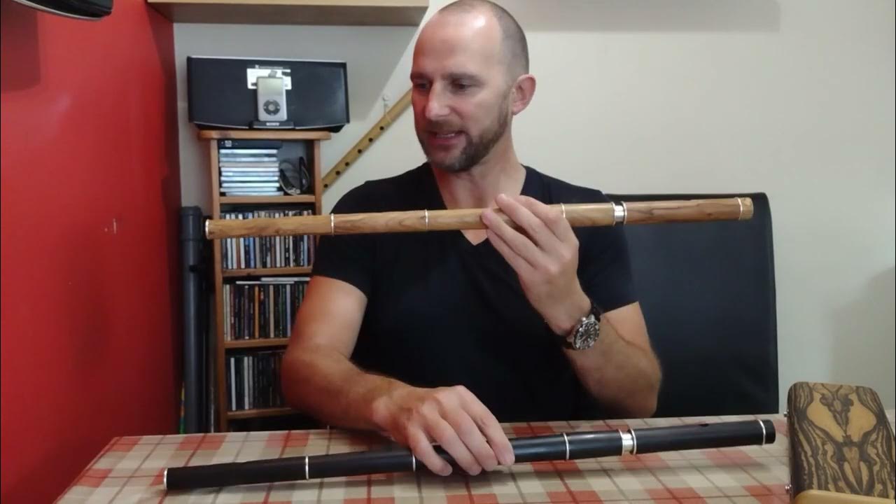 Traditional Irish Wooden Flutes made by Aaron O'Hagan. Test drive with
