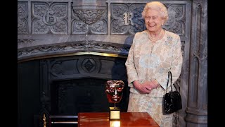 Kate Middleton and Prince William Watch as Queen Elizabeth Is Honored by Helen Mirren at BAFTAs