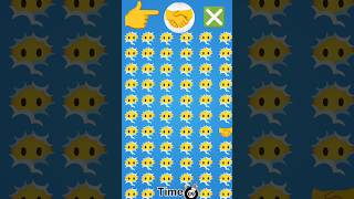 🔍 Find the Hidden emoji🤝 Challenge | 5 Second Brain Test 🧠 find the hidden emoji🤝🤝🤝