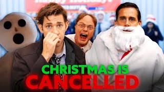 the office moments to watch if you hate christmas | The Office US | Comedy Bites