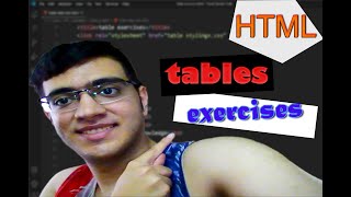 Master tables In HTML Right now (becoming a web developer part-12)