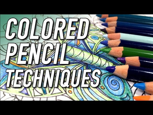 How to Use Colored Pencils in Adult Coloring Pages - 10 Tips for Beginners  - Sarah Renae Clark - Coloring Book Artist and Designer