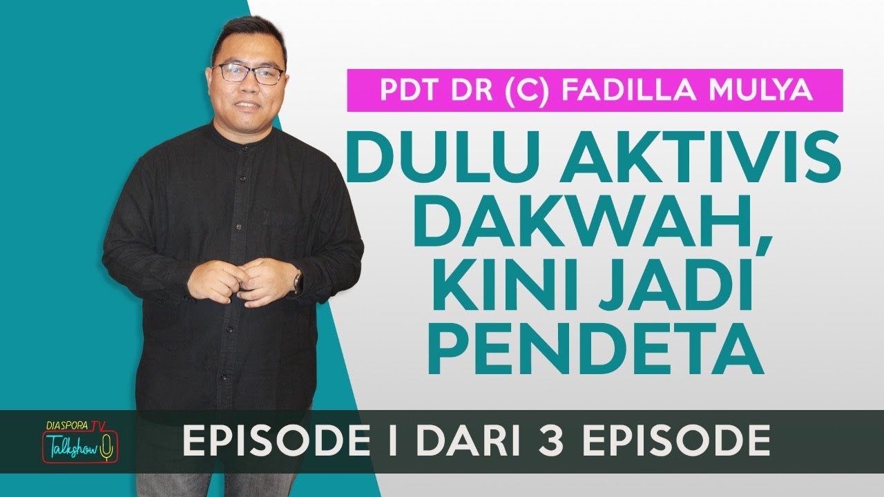 Pdt Dr (C) Fadilla Mulya: Dulu Aktivis Dakwah, Kini Jadi Pendeta