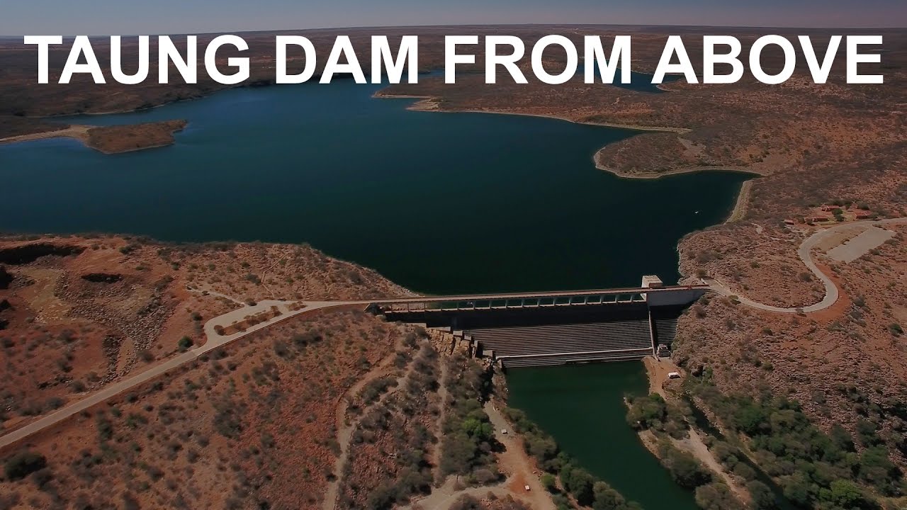 Taung dam from above