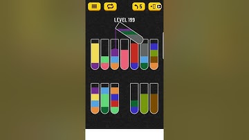 water sort puzzle level 196 to 200