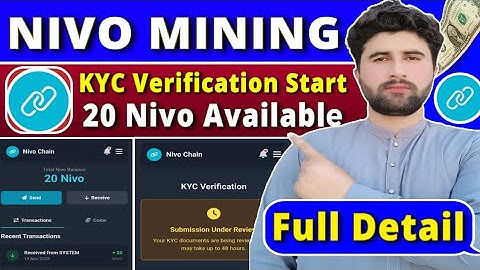 Nivo Chain Mining KYC Verification Start | Nivo Token Price? | Rizwan Baloch