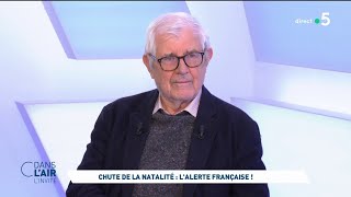 Hervé Le Bras - Chute de la natalité : l'alerte française ! #cdanslair 16.01.2024