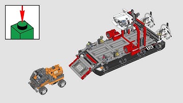 LEGO Technic 42076, Hovercraft - building instructions