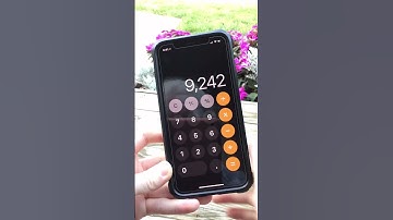 Did You Know that there’s a Hidden Backspace in the Calculator of Your iPhone? | AppleTalk - #Shorts