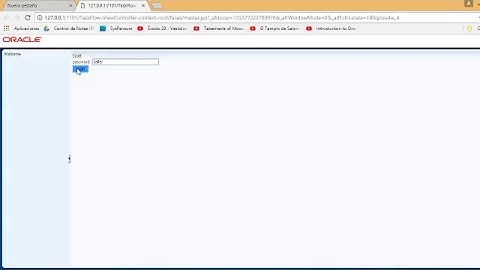 5) Emisión en directo Segundo Día Taller Oracle ADF [Presentación Taller]