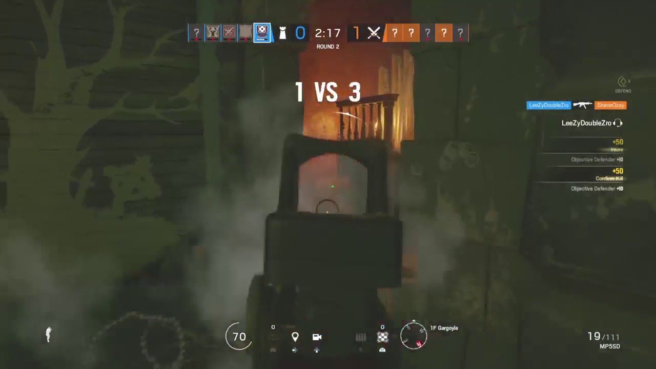 Tom Clancy Rainbow Six Siege: Ace 1 vs 5 (Theme Park) - YouTube