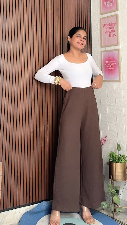 15 trousers high waisted 🤌🏻♥️from flipkart #shortsvideo #flipkarthaul #trousers #officefitout
