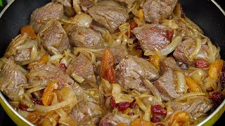 وصفة بيلاف اللحم من أذربيجان أكلة شتوية مميزة ولذيذة 💥