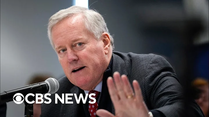 Mark Meadows' text messages about 2020 election le...