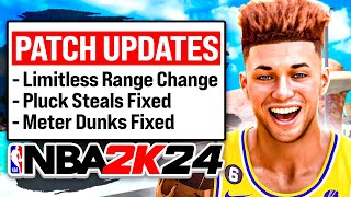 THE PATCH THAT WILL FIX NBA 2K24!