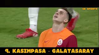 Kerem Aktürkoğlu Galatasaray'da Attığı Bütün Goller   17 Gol Part 2