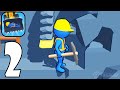 Builder idle arcade game  gameplay part 2 build a beautiful house androidios