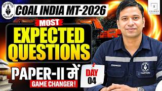 Coal India Limited 2026 Management Trainee | Most Expected Questions Mechanical Engineering | Part 4