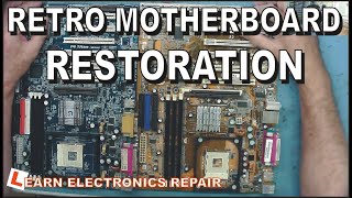 Восстановление и восстановление Retro Gaming P4 Socket 478 - Как восстановить старые материнские платы