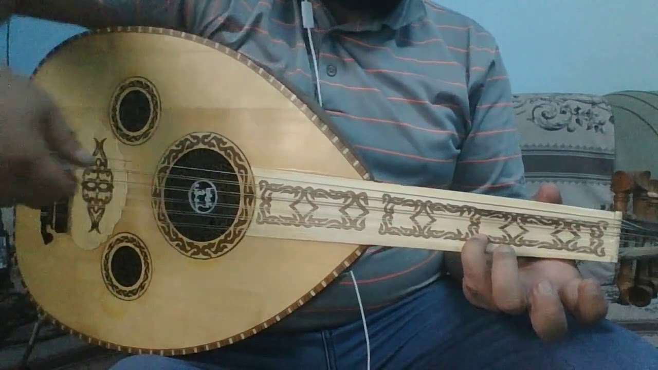 تعلم عزف اغنية - قدك المياس - على العود للمبتدئين بالتفصيل : واتس/ 00962788776508