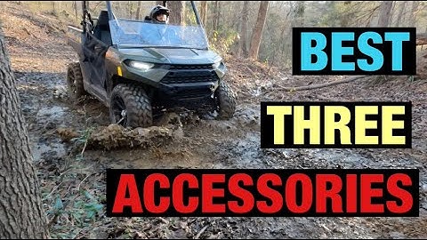 Polaris Ranger 150….. BEST Three Accessories for this youth SXS!!!