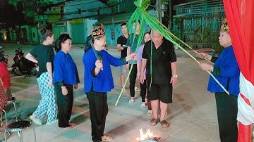 Hát then rất hay, qua lầu, vun gốc vun hoa. Lễ chuộc hồn giải hạn. Then Lường, Hồng. P14