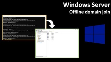Windows Server: Offline domain join
