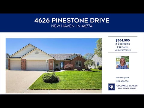 4626 Pinestone Drive, New Haven, IN home video tour