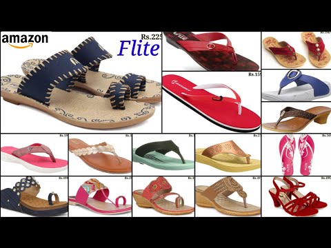 AMAZON FLITE WOMEN FOOTWEAR COLLECTION WITH PRICE CHAPPAL SLIPPER SANDALS