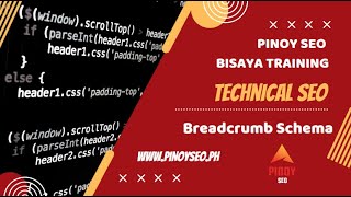 How to Implement Breadcrumb Schema - Technical SEO Philippines - Pinoy SEO Bisaya Training