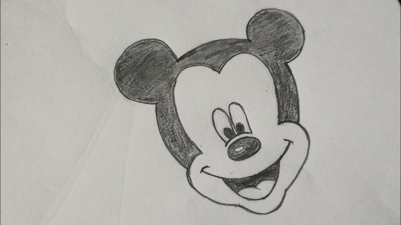 Mickey mouse drawing easy, mickey mouse cartoon 