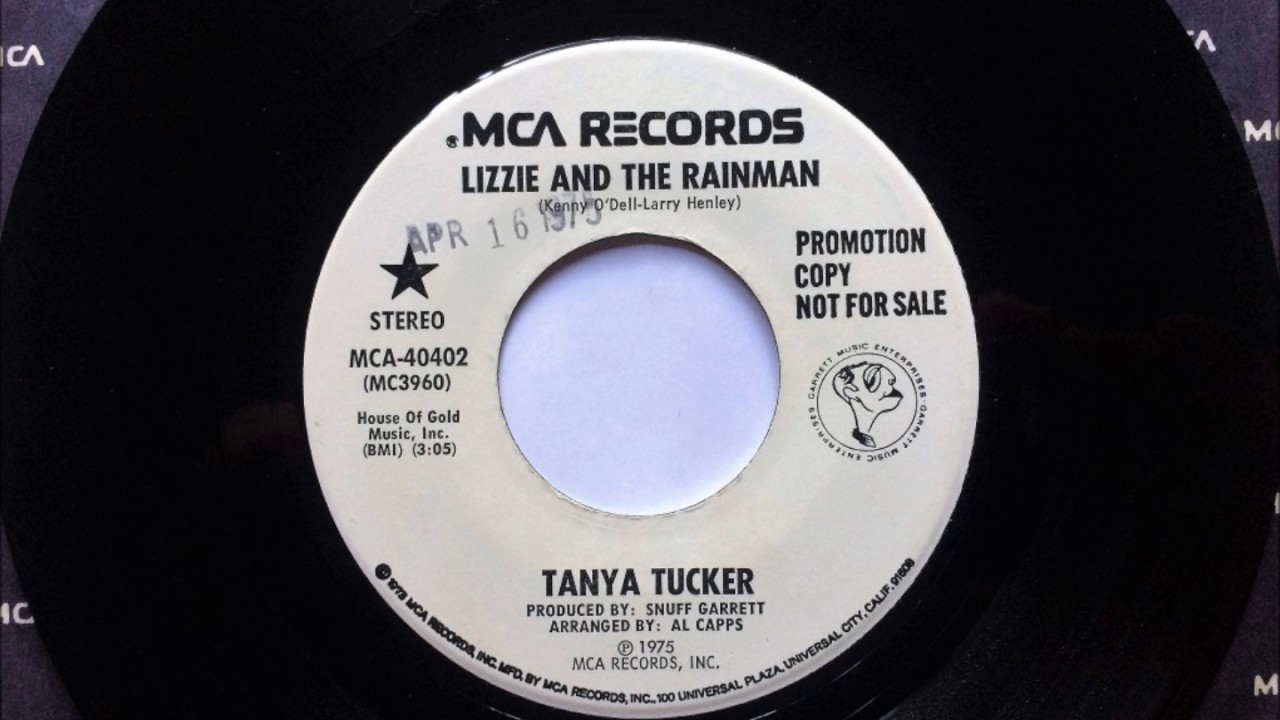 Lizzie And The Rainman Tanya Tucker 1975 Youtube 