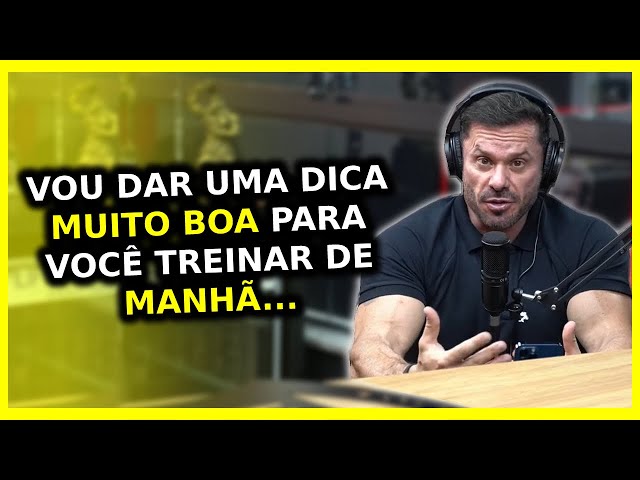 DICA RÁPIDA E MUITO BOA PARA TREINAR DE MANHÃ | Ironberg Podcast Cariani class=