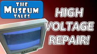 The Museum Tales #1 - Fixing an ACORN CRT monitor