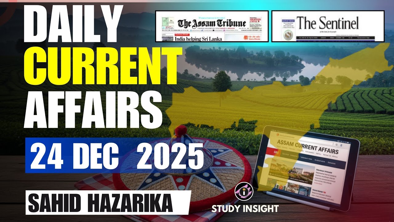 Daily Current Affairs Analysis || 24 December 2025 - YouTube