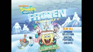 SpongeBob: Frozen Face Off - DVD Menu Walkthrough