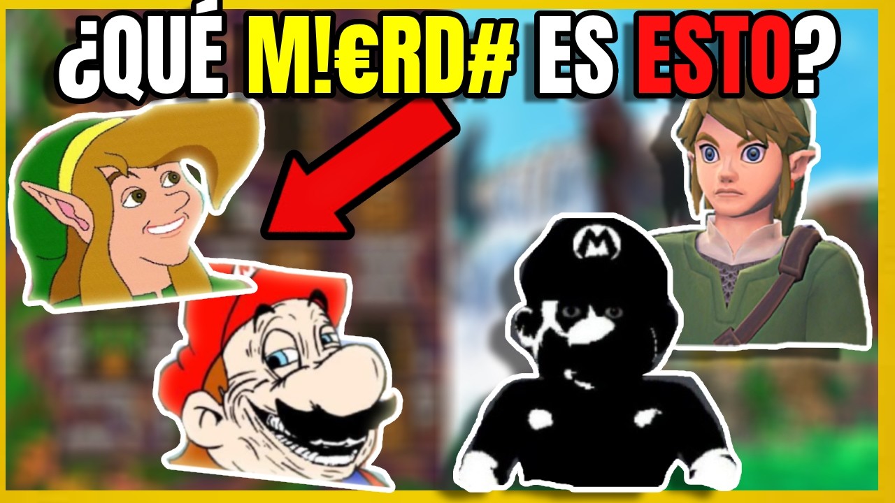 Los juegos PROHIBIDOS de Mario y Zelda...