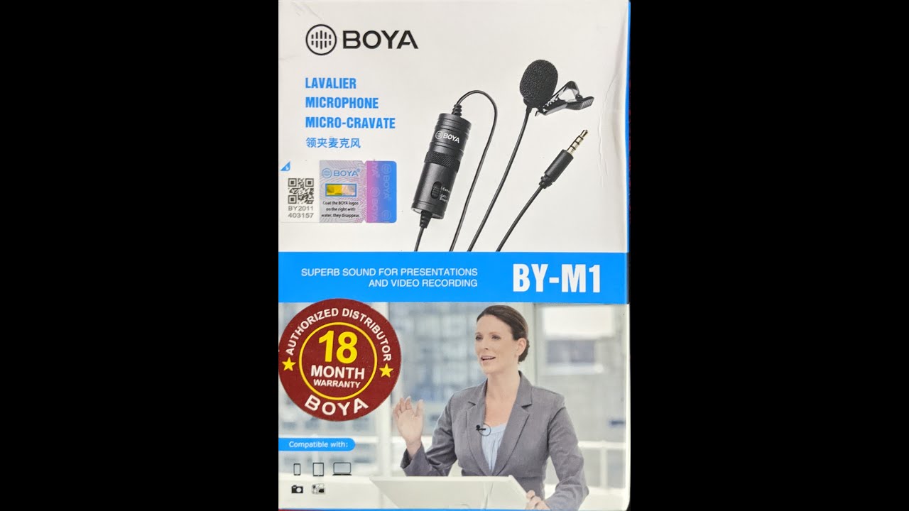 BOYA ORIGINAL BYMI MICROPHONE UNBOXING & MARKET PRICE IN KARACHI PAKISTAN (URDU) YouTube