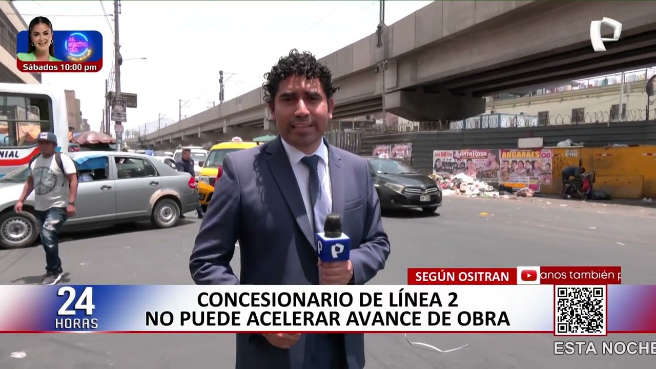 MTC busca adelantar entrega de las obras correspondientes a la Línea 2 del Metro de Lima
