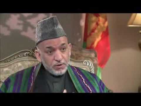 Talk to Jazeera - Hamid Karzai - 18 Feb 08 - Pt 1