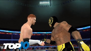 WWE SMACKDOWN | TOP 10 MOMENTS | WWE SVR 2K20 MOD | BY YASH BHATT SVR |