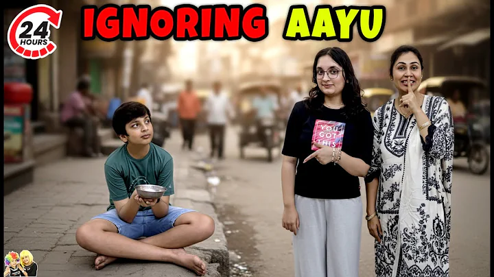 IGNORING AAYU | 24 Hours | Funny family vlog | Aayu and Pihu Show