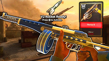 HEROIC PPSH "THRIVE II" DESTROYS! - BEST HEROIC PPSH V2 ROCKET CLASS in COD WW2!