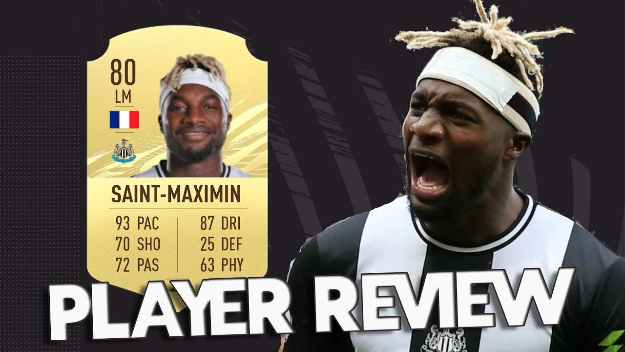 80 LM SAINT-MAXIMIN PLAYER REVIEW | FIFA 21 ULTIMATE TEAM PLAYER REVIEW!!!