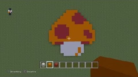 Minecraft - Super Mushroom - How to Build - Lukeworld