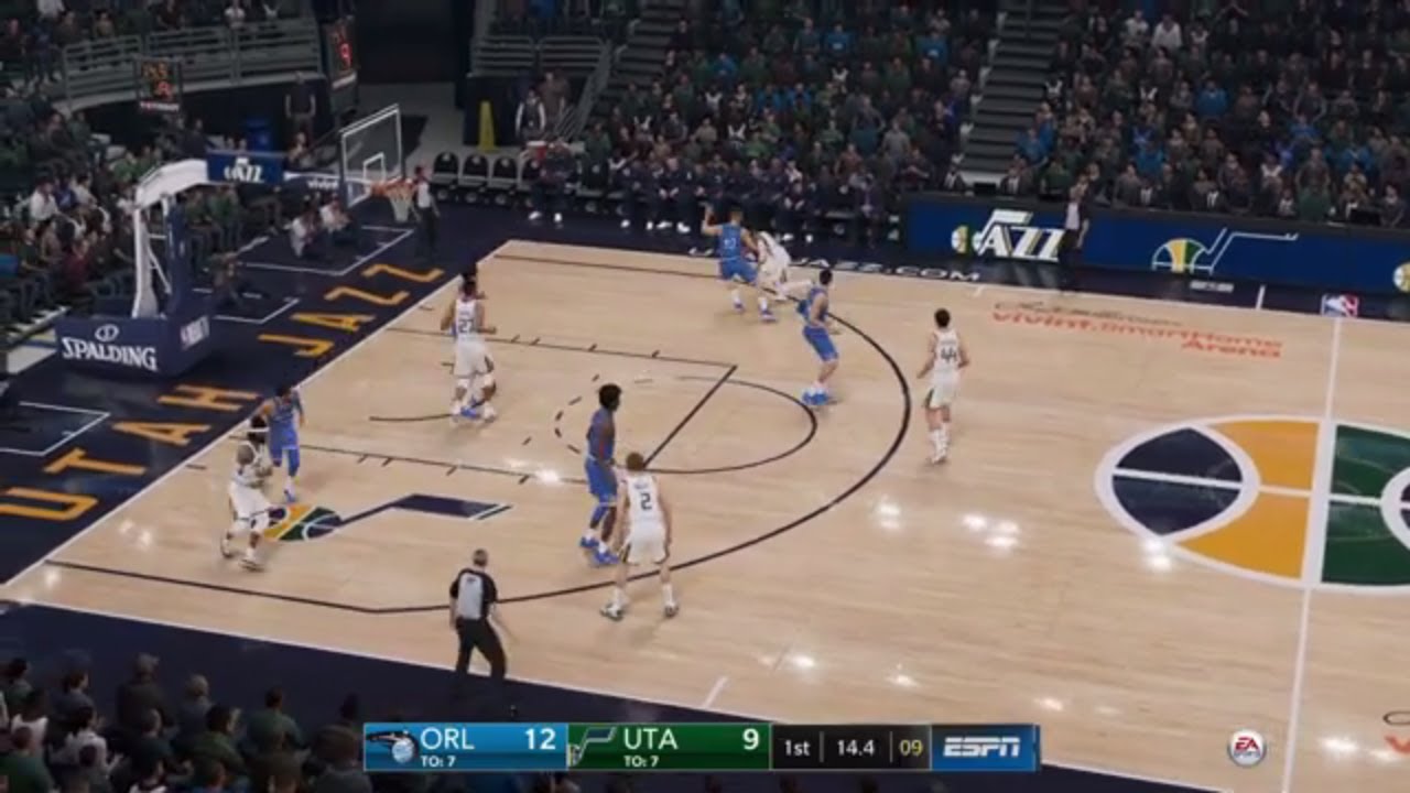 Utah Jazz vs Orlando Magic | NBA LIVE Gameplay - YouTube